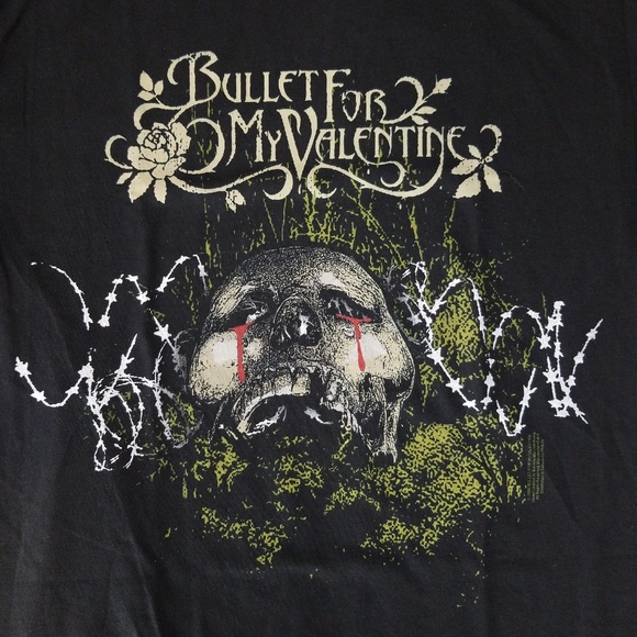 Bravado Other - Bullet For My Valentine Licensed Tour Band T-Shirt